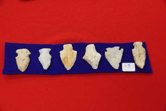 Lot of 6, Arrowheads