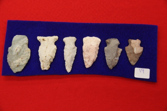 Lot of 6, Arrowheads