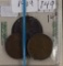 LOT OF 3 LINCOLN CENTS