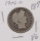 1906-O BARBER HALF DOLLAR - VG