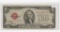 SERIES 1928-D TWO DOLLAR US NOTE STAR - RED SEAL