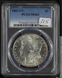 1883-CC PCGS MS63 MORAN DOLLAR