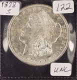 1878-S MORGAN DOLLAR - UNC