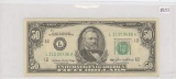 LOT OF 5 SERIES 1985 - $50. FED RESERVE NOTES - CU