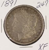 1891 - MORGAN DOLLAR - XF