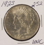 1923 - PEACE DOLLAR - UNC