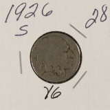 1926-S BUFFALO NICKEL - VG