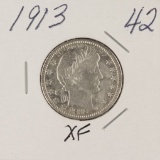 1913 - BARBER QUARTER - XF