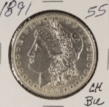 1891 MORGAN DOLLAR - CH BU