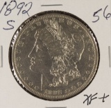 1892-S MORGAN DOLLAR - XF+