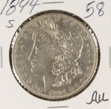 1894-S MORGAN DOLLAR - AU