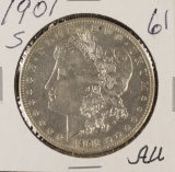 1901-S MORGAN DOLLAR - AU