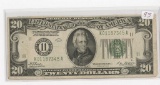 SERIES 1928 TWENTY DOLLAR FED RESERVE NOTE