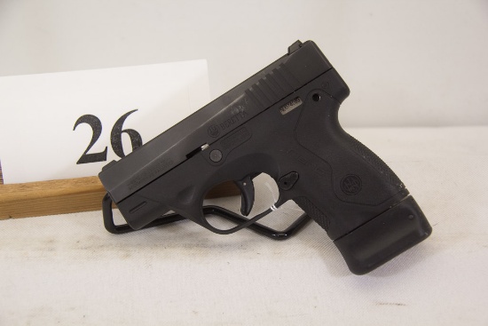 Beretta, Model BU9, Semi Auto Pistol, 9 mm cal,