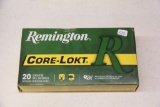 1 Box of 20, Remington 243 Win 100 gr Core-lokt