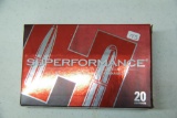 1 Box of 20, Hornady Superformance 30-06 Sprg