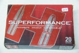 1 Box of 20, Hornady Superformance 30-06 Sprg