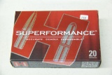 1 Box of 20, Hornady Superformance 30-06 Sprg