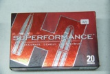 1 Box of 20, Hornady Superformance 30-06 Sprg