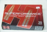 1 Box of 20, Hornady Superformance 30-06 Sprg