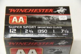 1 Box of 50, Winchester AA Super Sport 12 ga