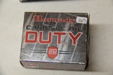 1 Box of 20, Hornady Critical Duty 45 Auto + P