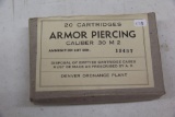 1 Box of 20, Denver Ordnance .30 M 2