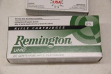 1 Box of 20, Remington 223 Rem 45 gr JHP