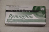 1 Box of 20, Remington 223 Rem 45 gr JHP