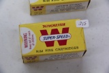 1 Box of 50, Winchester Super-Speed 22 LR 40 gr