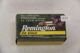 1 Box of 50, Remington 22 Viper 22 LR