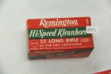 1 Box of 50, Remington Hi-Speed Kleanbore