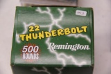 1 Box of 500, Remington 22 Thunderbolt
