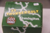 1 Box of 500, Remington 22 Thunderbolt