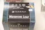 1 Box of 25, Federal Water Fowl 12 ga 3 1/2