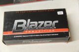 1 Box of 50, Blazer 9 mm  Luger 124 gr FMJ