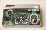 1 Box of 5, PMC 12 ga 2 3/4 OO Buck 9 Pellets