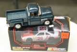 Lot of 2, 1/43 CITGO Stock Car and 1955 Chevy