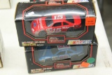 Lot of 2, 1/43 NASCAR #15 Motorcraft and #89