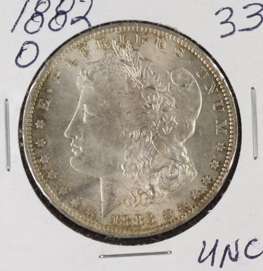 1882-O  MORGAN DOLLAR - UNC
