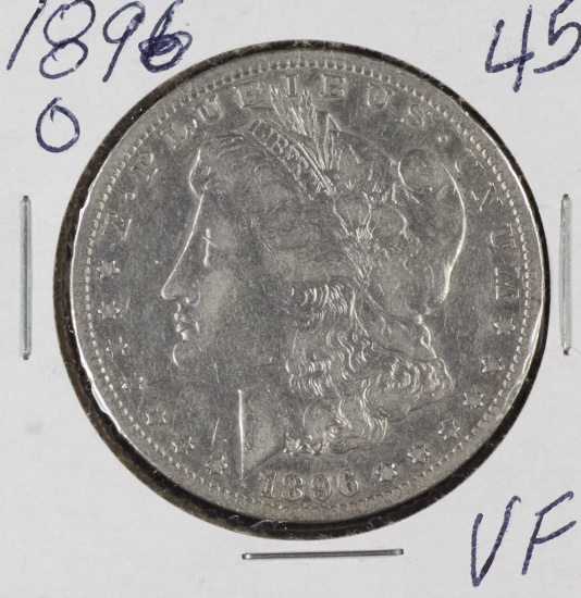 1896-O MORGAN DOLLAR - VF
