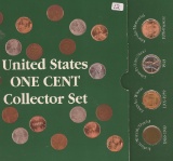 US ONE CENT COLLECTOR TYPE SET