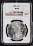 1885-O NGC MS63 MORGAN DOLLAR