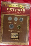 LOT OF 2 BUFFALO COIN & STAMP COLLECTIONS