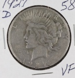 1927-D PEACE DOLLAR - AU KEY DATES