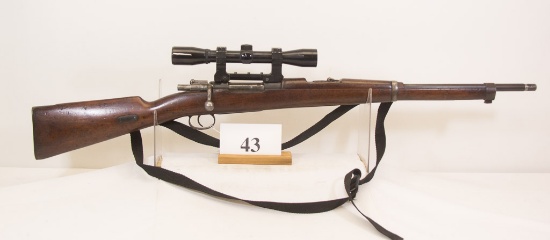 Mauser, Model Chileno 1895, Bolt Rifle, 7 mm