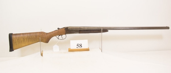 Ward's Westernfield, Model 52, Double Shotgun,