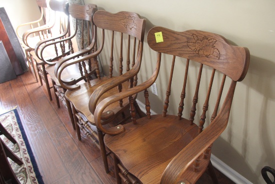 Lot of 5, Captain Chairs