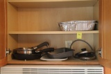 Contents of Cabinet, Pots and Pans