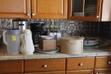Coffee Pot, Toaster, Vase Urn Coffee Pot and